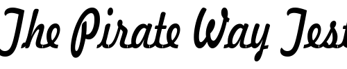 Font : Jott-44-Thin-Normal Custom Text : The Pirate Way Test your own text here Click to download or to view this font on a tshirt that can be custom printed in Bali