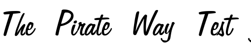 Font : Jott-45-Normal Custom Text : The Pirate Way Test your own text here Click to download or to view this font on a tshirt that can be custom printed in Bali