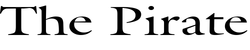 Font : JoulliardExtended Custom Text : The Pirate Way Test your own text here Click to download or to view this font on a tshirt that can be custom printed in Bali