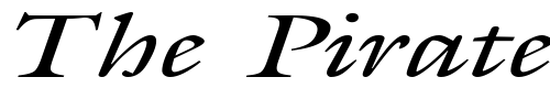 Font : JoulliardExtended-Italic Custom Text : The Pirate Way Test your own text here Click to download or to view this font on a tshirt that can be custom printed in Bali