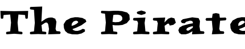 Font : Journal-UltraBold Custom Text : The Pirate Way Test your own text here Click to download or to view this font on a tshirt that can be custom printed in Bali