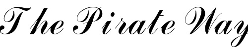 Font : JournalScriptSSK Custom Text : The Pirate Way Test your own text here Click to download or to view this font on a tshirt that can be custom printed in Bali