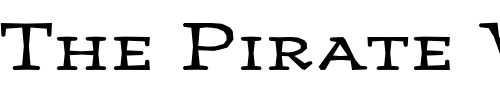 Font : JournalUltraSmallcaps-Medium Custom Text : The Pirate Way Test your own text here Click to download or to view this font on a tshirt that can be custom printed in Bali