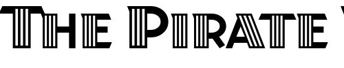 Font : JuanitaDecoITC-TT Custom Text : The Pirate Way Test your own text here Click to download or to view this font on a tshirt that can be custom printed in Bali