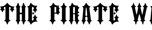 Font : JudasCaps-Ex Custom Text : The Pirate Way Test your own text here Click to download or to view this font on a tshirt that can be custom printed in Bali