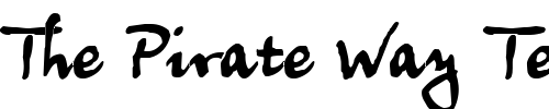 Font : Juergen-Handscript Custom Text : The Pirate Way Test your own text here Click to download or to view this font on a tshirt that can be custom printed in Bali