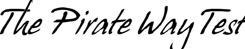 Font : Juergen-Italic Custom Text : The Pirate Way Test your own text here Click to download or to view this font on a tshirt that can be custom printed in Bali