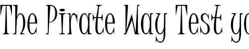 Font : Juice-ITC-TT Custom Text : The Pirate Way Test your own text here Click to download or to view this font on a tshirt that can be custom printed in Bali