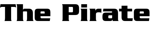 Font : JuliusBlack-Regular Custom Text : The Pirate Way Test your own text here Click to download or to view this font on a tshirt that can be custom printed in Bali