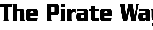Font : JuliusCondensedBlack Custom Text : The Pirate Way Test your own text here Click to download or to view this font on a tshirt that can be custom printed in Bali