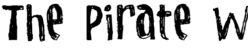 Font : Jump-Start Custom Text : The Pirate Way Test your own text here Click to download or to view this font on a tshirt that can be custom printed in Bali