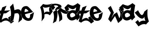 Font : Jungle-LIFE Custom Text : The Pirate Way Test your own text here Click to download or to view this font on a tshirt that can be custom printed in Bali