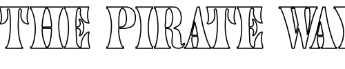 Font : Juniper-Normal-Hollow Custom Text : The Pirate Way Test your own text here Click to download or to view this font on a tshirt that can be custom printed in Bali