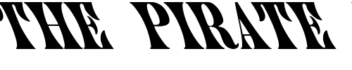 Font : Juniper-Thin-Leftie Custom Text : The Pirate Way Test your own text here Click to download or to view this font on a tshirt that can be custom printed in Bali