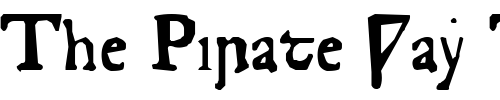 Font : JuniusRough Custom Text : The Pirate Way Test your own text here Click to download or to view this font on a tshirt that can be custom printed in Bali