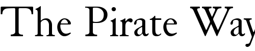 Font : JuniusStandard Custom Text : The Pirate Way Test your own text here Click to download or to view this font on a tshirt that can be custom printed in Bali
