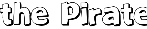 Font : JustAnotherFont Custom Text : The Pirate Way Test your own text here Click to download or to view this font on a tshirt that can be custom printed in Bali