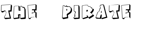 Font : KR-Bite-Me Custom Text : The Pirate Way Test your own text here Click to download or to view this font on a tshirt that can be custom printed in Bali