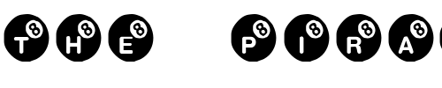 Font : KR-Eight-Ball Custom Text : The Pirate Way Test your own text here Click to download or to view this font on a tshirt that can be custom printed in Bali