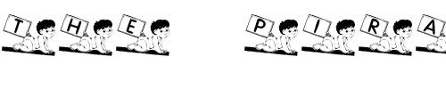Font : KR-For-Baby-B Custom Text : The Pirate Way Test your own text here Click to download or to view this font on a tshirt that can be custom printed in Bali