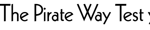 Font : KabinDB-Normal Custom Text : The Pirate Way Test your own text here Click to download or to view this font on a tshirt that can be custom printed in Bali