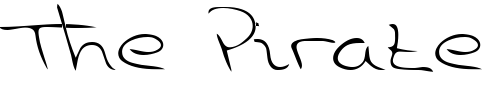 Font : Kadamol-Regular Custom Text : The Pirate Way Test your own text here Click to download or to view this font on a tshirt that can be custom printed in Bali