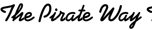 Font : KaffeehausNeonSolid Custom Text : The Pirate Way Test your own text here Click to download or to view this font on a tshirt that can be custom printed in Bali