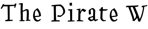 Font : Kantor Custom Text : The Pirate Way Test your own text here Click to download or to view this font on a tshirt that can be custom printed in Bali