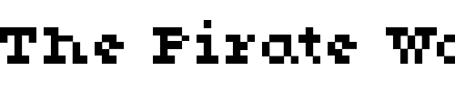 Font : KareFiveDotsSerif Custom Text : The Pirate Way Test your own text here Click to download or to view this font on a tshirt that can be custom printed in Bali
