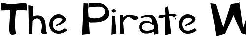 Font : KaronSSK Custom Text : The Pirate Way Test your own text here Click to download or to view this font on a tshirt that can be custom printed in Bali