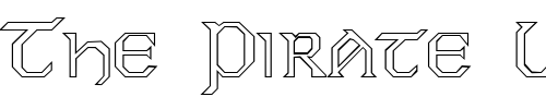 Font : KarthagoOpen Custom Text : The Pirate Way Test your own text here Click to download or to view this font on a tshirt that can be custom printed in Bali