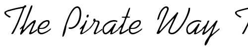 Font : Kaufmann-Regular Custom Text : The Pirate Way Test your own text here Click to download or to view this font on a tshirt that can be custom printed in Bali