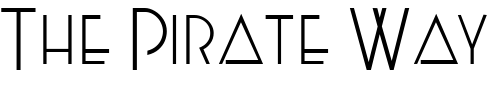 Font : KendraSCapsSSK-Regular Custom Text : The Pirate Way Test your own text here Click to download or to view this font on a tshirt that can be custom printed in Bali