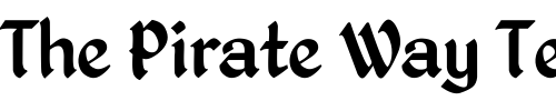 Font : Kingthings-Petrock Custom Text : The Pirate Way Test your own text here Click to download or to view this font on a tshirt that can be custom printed in Bali