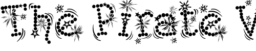 Font : Kingthings-Whizzbang Custom Text : The Pirate Way Test your own text here Click to download or to view this font on a tshirt that can be custom printed in Bali