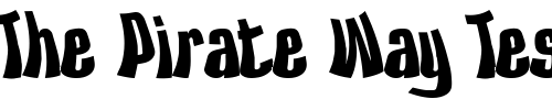 Font : Kiss-The-Sky Custom Text : The Pirate Way Test your own text here Click to download or to view this font on a tshirt that can be custom printed in Bali