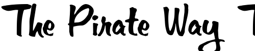 Font : Klakson-Regular Custom Text : The Pirate Way Test your own text here Click to download or to view this font on a tshirt that can be custom printed in Bali