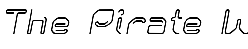 Font : KneeonBold-Italic Custom Text : The Pirate Way Test your own text here Click to download or to view this font on a tshirt that can be custom printed in Bali