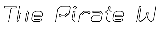 Font : KneeonSquare-Italic Custom Text : The Pirate Way Test your own text here Click to download or to view this font on a tshirt that can be custom printed in Bali