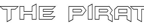 Font : KnightAlternateOutline Custom Text : The Pirate Way Test your own text here Click to download or to view this font on a tshirt that can be custom printed in Bali