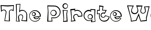 Font : Knobcheese-Outline Custom Text : The Pirate Way Test your own text here Click to download or to view this font on a tshirt that can be custom printed in Bali
