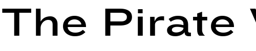 Font : Knockout-HTF34-JuniorSumo Custom Text : The Pirate Way Test your own text here Click to download or to view this font on a tshirt that can be custom printed in Bali