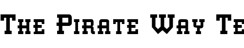 Font : Knomen Custom Text : The Pirate Way Test your own text here Click to download or to view this font on a tshirt that can be custom printed in Bali