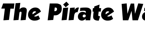 Font : Koblenz-HeavyIta Custom Text : The Pirate Way Test your own text here Click to download or to view this font on a tshirt that can be custom printed in Bali