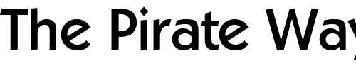 Font : Koblenz-Medium Custom Text : The Pirate Way Test your own text here Click to download or to view this font on a tshirt that can be custom printed in Bali