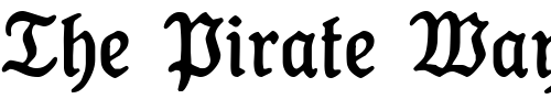 Font : Koenig-Type Custom Text : The Pirate Way Test your own text here Click to download or to view this font on a tshirt that can be custom printed in Bali