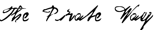 Font : Koenigsbrueck Custom Text : The Pirate Way Test your own text here Click to download or to view this font on a tshirt that can be custom printed in Bali