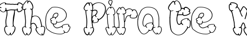 Font : Koksure Custom Text : The Pirate Way Test your own text here Click to download or to view this font on a tshirt that can be custom printed in Bali