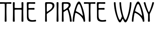 Font : KoloLP-Narrow Custom Text : The Pirate Way Test your own text here Click to download or to view this font on a tshirt that can be custom printed in Bali