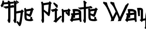 Font : Konfuciuz-Fat Custom Text : The Pirate Way Test your own text here Click to download or to view this font on a tshirt that can be custom printed in Bali